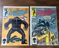 The Amazing Spider-Man Comic Book Lot of 2 1984 & 1985 / 271 DEC & 254 July picture