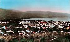 VINTAGE POSTCARD HAND-COLORED REAL PHOTO PANORAMA PORT-AU-PRINCE HAITI c. 1915 picture