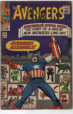 AVENGERS #16 1st New Team Hawkeye Scarlet Witch Join 1965 Marvel Comics picture
