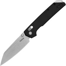 Kershaw Iridium DuraLock Black Aluminum Folding D2 Reverse Tanto Knife 2038R picture