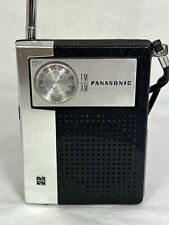 Vintage Panasonic RF-619 FM-AM Small Pocket Transistor Radio - Tested & Works picture