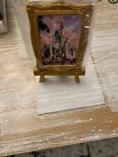 2005 Disney Framed Sleeping Beauty Castle with easel 50th Anniversary pin picture
