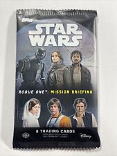 2016 Topps Star Wars Rogue One Mission Briefing Factory Sealed Hobby HOT Pack picture