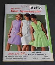 Rare 1967  Gamble Aldens Summer Catalog Ladies Fashion Etc Heels Clothing Dress picture