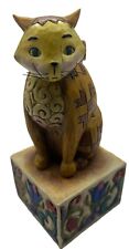 Jim Shore Heartwood Creek Persian Cat Figurine Jasper 2003 Figure picture