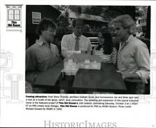 1992 Press Photo Steve Thomas and Graham Gund on This Old House. - cvp85302 picture