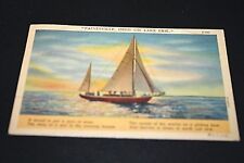 Vintage Boat Postcard 1930s Painesville OH on Lake Erie Ship 1939  -  picture