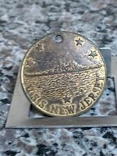 USS New Jersey BB 62 commissioned career dates medal coin picture