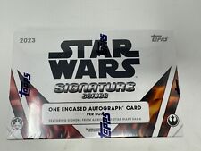 2023 Topps Star Wars Signature Edition Hobby Box picture