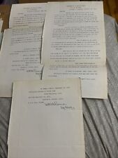 Antique 1901 Brockton MA Council Resolutions on President McKinley Assassination picture