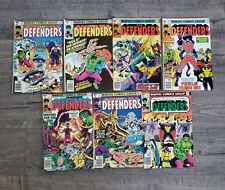 Lot Of 7 - The Defenders Marvel Comics Group Comic Book/ Vintage/ 70s  picture