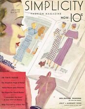 CD Picture Pack  Simplicity Summer 1930s Catalog Searchable Database Pattern # picture