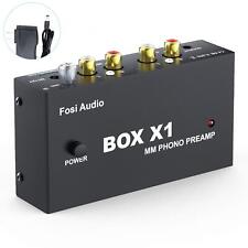 Fosi Audio Box X1 Phono Preamp Mm Portable Headphone Amplifier Super Compact picture