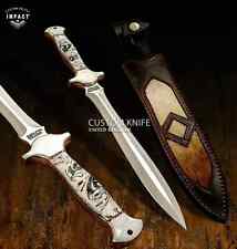 IMPACT CUTLERY CUSTOM TACTICAL HUNTING DAGGER KNIFE RESIN HANDLE- 1631 picture
