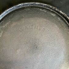 Antique Wagner #8 CI Griddle ARC logo, Early model 1890s-1910 . Not Restored picture
