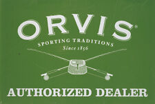 ORVIS AUTHORIZED DEALER ADVERTISING METAL SIGN picture