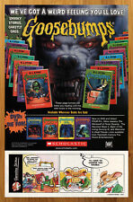 2004 Goosebumps Books/DVD/VHS Vintage Print Ad/Poster RL Stine Official Art picture