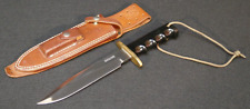 Early Randall Attack 14 Fighter Black Micarta Fixed Blade Hunting Survival Knife picture