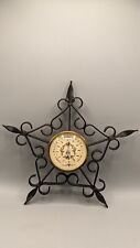 Vintage French Elegant Shaped Decorative Metal Barometer / French Décor picture