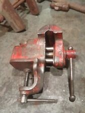 Vintage Clamp On Bench Vise Anvil 3 1/2 Jaws picture