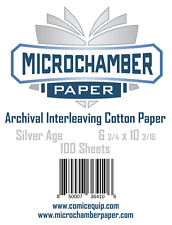 MicroChamber Paper Silver Size 100 Sheets 6-3/4