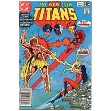 New Teen Titans (1980 series) #11 Newsstand in Fine condition. DC comics [y~ picture