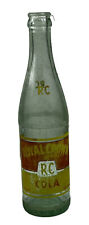 1956 RC Royal Crown Cola SODA BOTTLE 10 OZ  Vintage Green Bottle picture