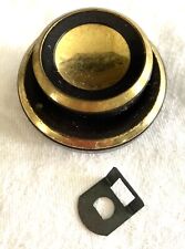 Siemens 1957-1958 Volume & Tuning Dual Action Knobs + Inner Mounting Clip EXC+++ picture