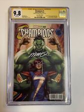 Champions (2016) # 1 (CGC SS 9.8 WP) | Signed By Humberto Ramos  picture