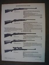 1986 Rifles Marathon, Mossberg, Parker-Hale 2 sided Vintage PRINT AD 65321 picture