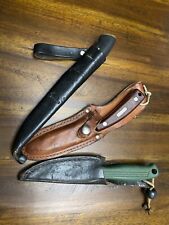 Bundle (3) Vintage Kershaw, Old Timer Schrade, & Normark Fiskars Finland Knives picture