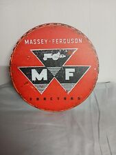 Massey Ferguson Retro Sign 7 3/4 Round picture