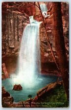 Postcard~ Shata Falls, Shasta Springs, California~ 1913 Corvallis, OR Cancel picture