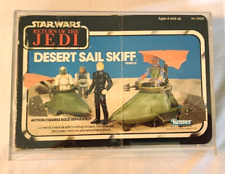 Vintage STAR WARS 1983 ROTJ Desert Sail Skiff Mini-Rig UNOPENED Box Kenner picture