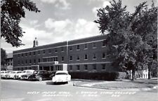 RPPC Scobey Hall, South Dakota State College, Brookings SD Postcard - Demolished picture