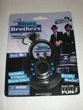 1 NEW BLUES BROTHERS TALKING KEYCHAIN SAYS 6 PHRASES  W/ REPLACEMENT BATTERIES picture
