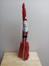 26” VTG Signed Handpainted Carved Wood Christmas Santa Claus Rare Dawn Leblanc picture