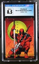 1993 Marvel Masterpieces Deadpool #55, CGC Graded 8.5 Nm/Mint+ picture