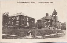 Guthrie Center IA Iowa Guthrie Center High School c1926 Enos Hunt Postcard H20 picture