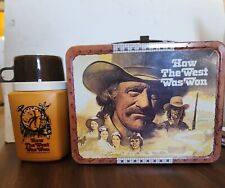 VINTAGE HOW THE WEST WAS WON LUNCHBOX AND THERMOS picture