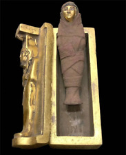 EGYPTIAN ANTIQUES TOMB Of King Tutankhamun Unbait I Mummy , with a mummy inside, picture