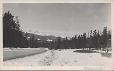RPPC Postcard Snowy Scene Near Dillon Colorado CO  picture
