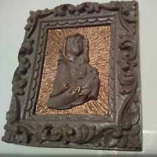 Mother And Child Wall Stone Plack Mt. Pinatubo Fallout Ash from 1991 Volcano 5x4 picture