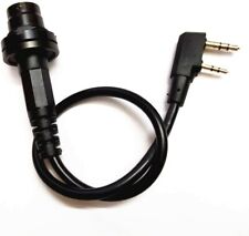 6-Pin PRC-148 152 Radio PTT Adapter Cable Compatible with Kenwood/Baofeng picture