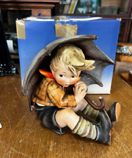Vintage Hummel Umbrella Boy 152A Large 8 Inch Tall Figurine with Box TMK 3 picture