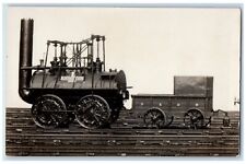 c1920s Stephenson Co. Stockton Darlington Locomotive Britain RPPC Photo Postcard picture