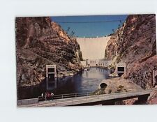 Postcard Below Hoover Dam Nevada-Arizona USA picture