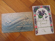 1909 old Greetings from Griesemersville PA antique POSTCARDS Shanesville vintage picture