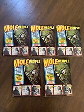5x 1964 THE MOLE PEOPLE  MONSTER MOVIE MAGAZINE - UNIVERSAL PICTURES FN+ picture