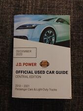 J.D. Power NADA Official Used Car Guide Central Edition 2013-2021 December 2020 picture